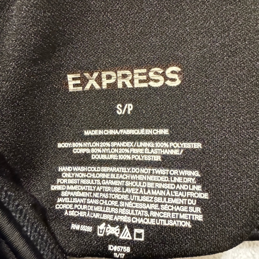 Express Ruffle Swim Top Size Small - Picture 6 of 6